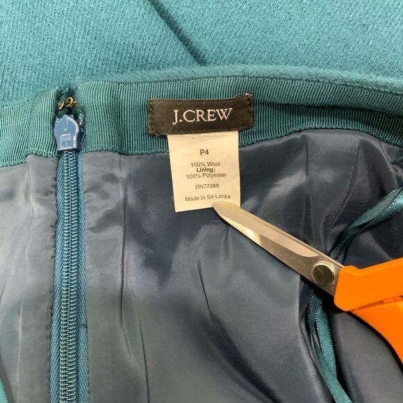 J. CREW Wool Pencil Skirt - Picture 3 of 7